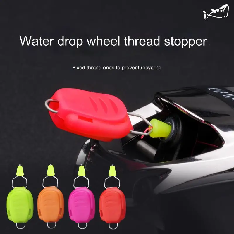 5 uds., 10 Uds., 15 Uds., tapón de sedal de pesca, dispositivo de Clip de hilo ABS, carrete de tambor de Baitcasting, dispositivo de línea de tarjeta, accesorios de aparejos de pesca
