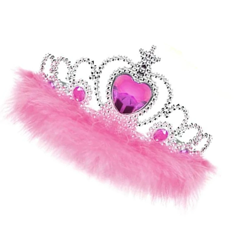 Girls Hair Hoop Prom Dress Up for Princess Birthday Headband Photo puntelli eleganti accessori per costumi da principessa