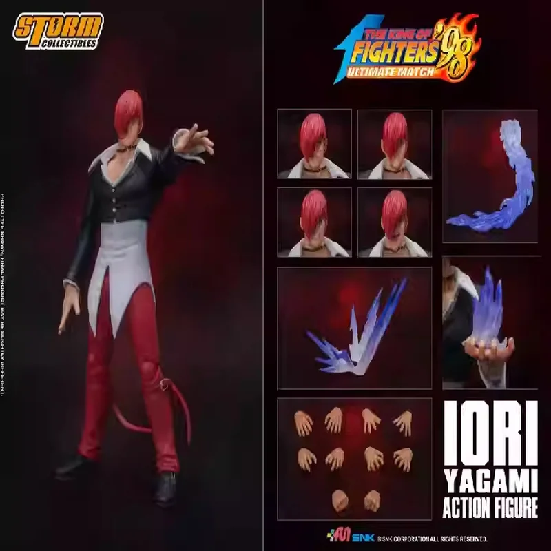 Figurines d'action du roi des combattants, modèle de renforcement, Kof98, Iori, Yagami, Marygree, Terry, Bogard, Mai, Shiranui, Orochi, en stock, 1/12