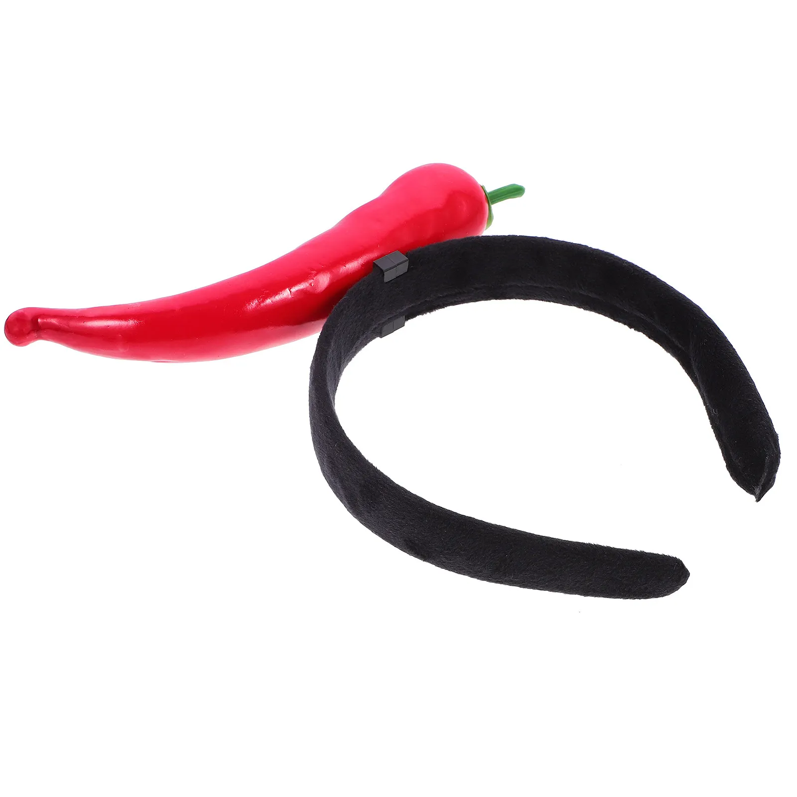 

Милая повязка на голову в виде перца, мультяшная повязка для волос в стиле овощей, реквизит для вечеринок и фотосессий, украшение для волос, овощные повязки на голову, головной убор для косплея