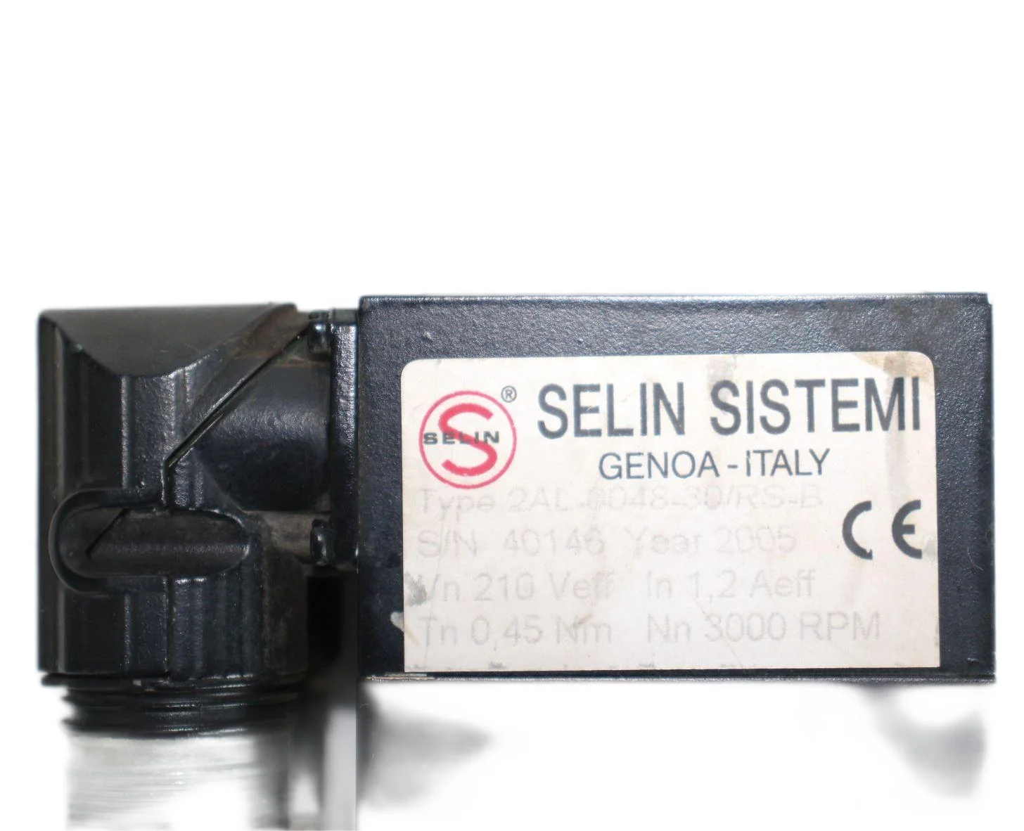 

Z-AXIS ДВИГАТЕЛЬ 2-07644 SELIN SISTEMI 2AL-0048-30/RS-B 218282