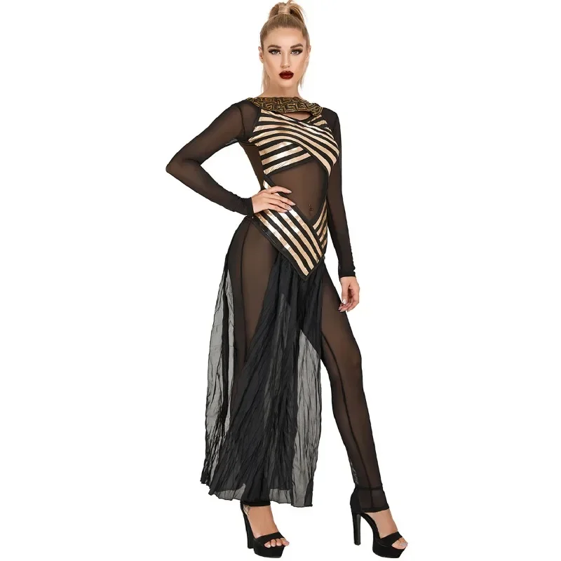 

Sexy Lady Carnival Party Halloween Ancient Egyptian Pharaoh Cleopatra Costume Women Adult Egypt Queen Cosplay Costumes
