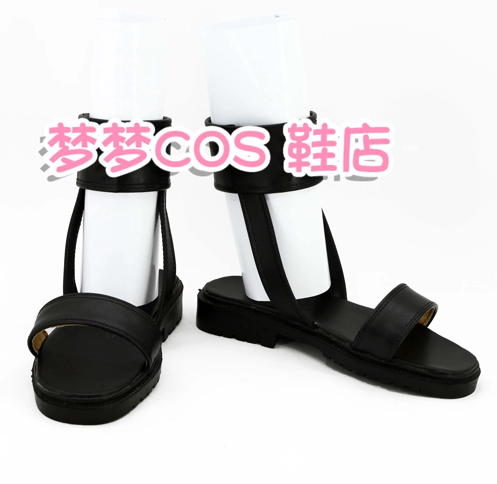 Anime Ninja Hyuga Hinata Cosplay buty buty Halloween czarne buty