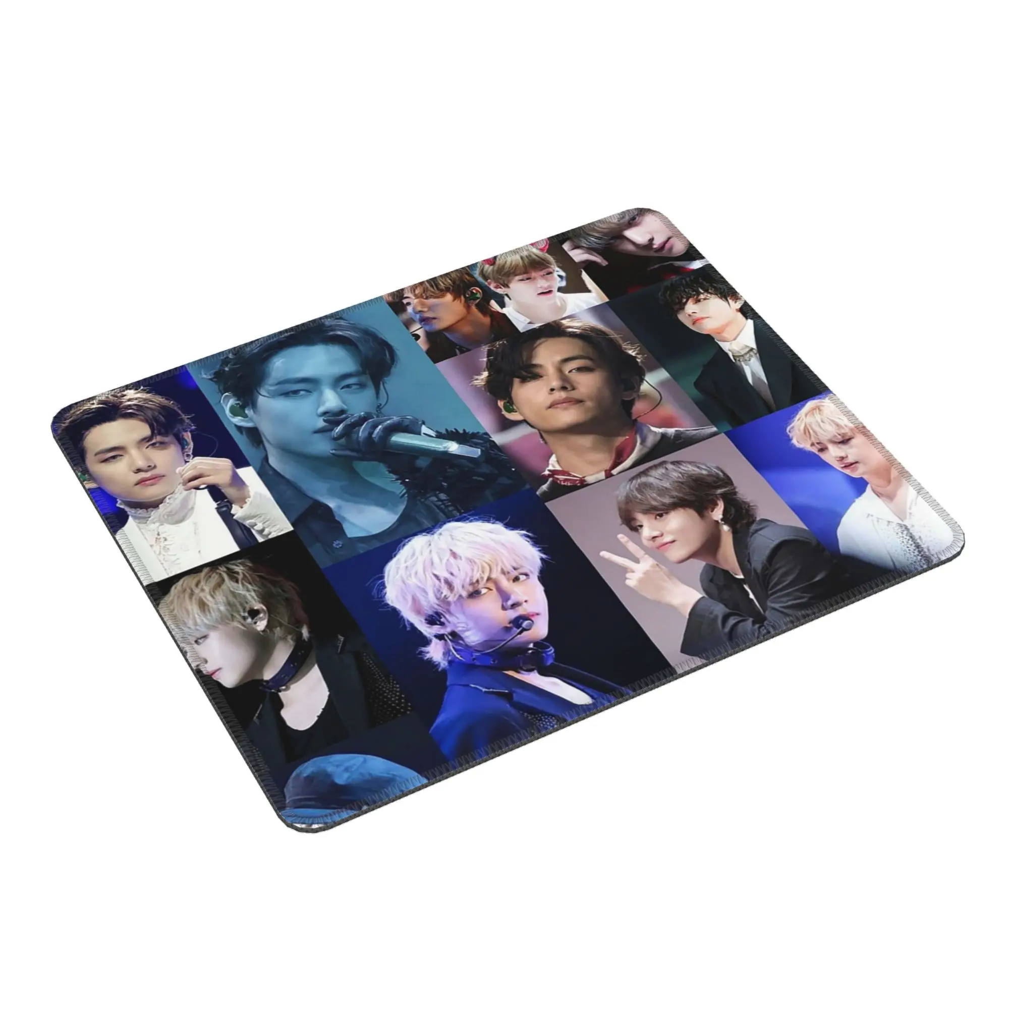 

Kim Taehyung Mouse Pad Computer Keyboard Mouse Mat Gamer PC Laptop Desk Mat Office Accessories Table Mats