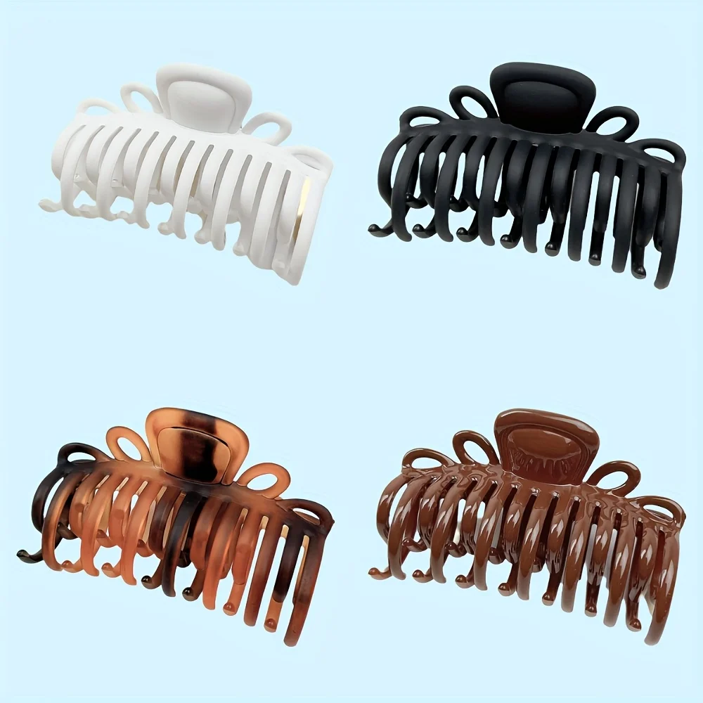 

Large Geometric Hair ClawS for Women Cross Matte Hairpin Fashion French Elegant Hairgrips Clips Girl Accessories Set