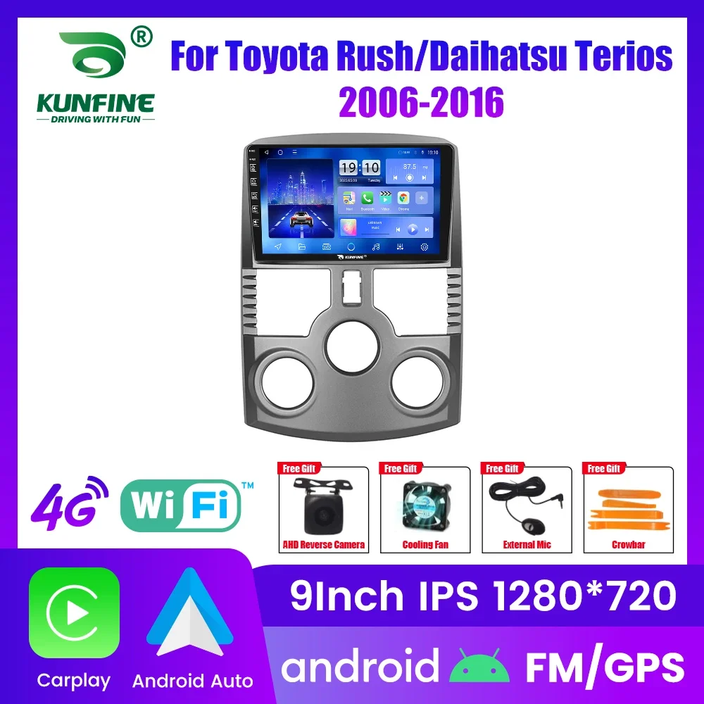 Android Car Radio For Toyota Rush 2006-2016 Car Stereo 2Din Octa Core GPS Navigation Player IPS Screen Carplay Android Auto