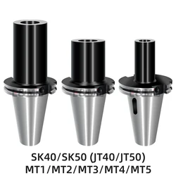 SK40 SK50 MT1 MT2 MT3 MT4 MT5 Tool Holder DIN69871 JT40 JT50 Morse Knife Handle MTA Flat tail MTB thread Conversion sleeve SK JT