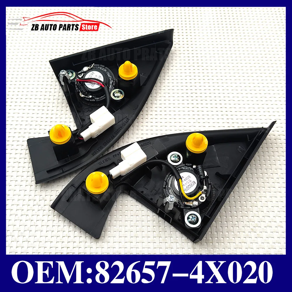 For the 11-15 K2 Rio door mounted triangular horn tweeter accessories OEM 87651-4X020 87661-4x020