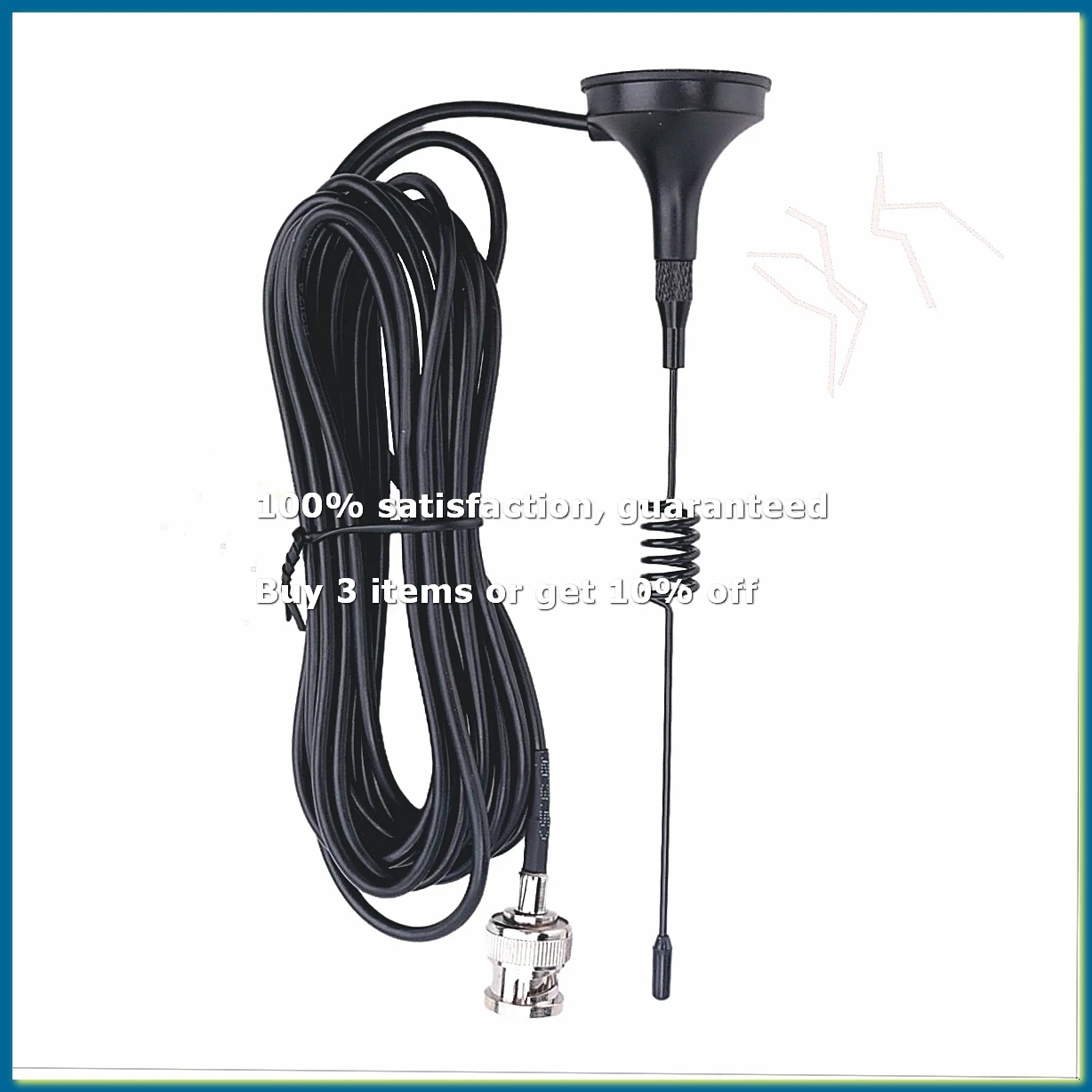 Mini Magnet Base Wide-Band Scanner Receive Antenna for Bearcat Bnc-A25R