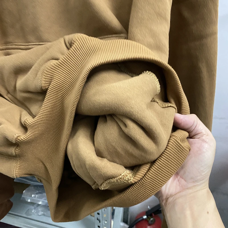 Sudadera con capucha de doble capa para hombre y mujer, Jersey informal de gran tamaño, Kanye West, temporada 6, 2023FW