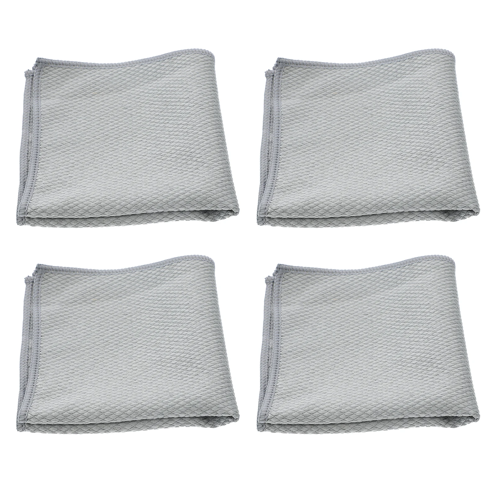 

12 Pcs Cleaning Cloth Kitchen Microfiber Dish Towel Artificial Fiber Scrubber Reusable Quick Dry Environmental Protection