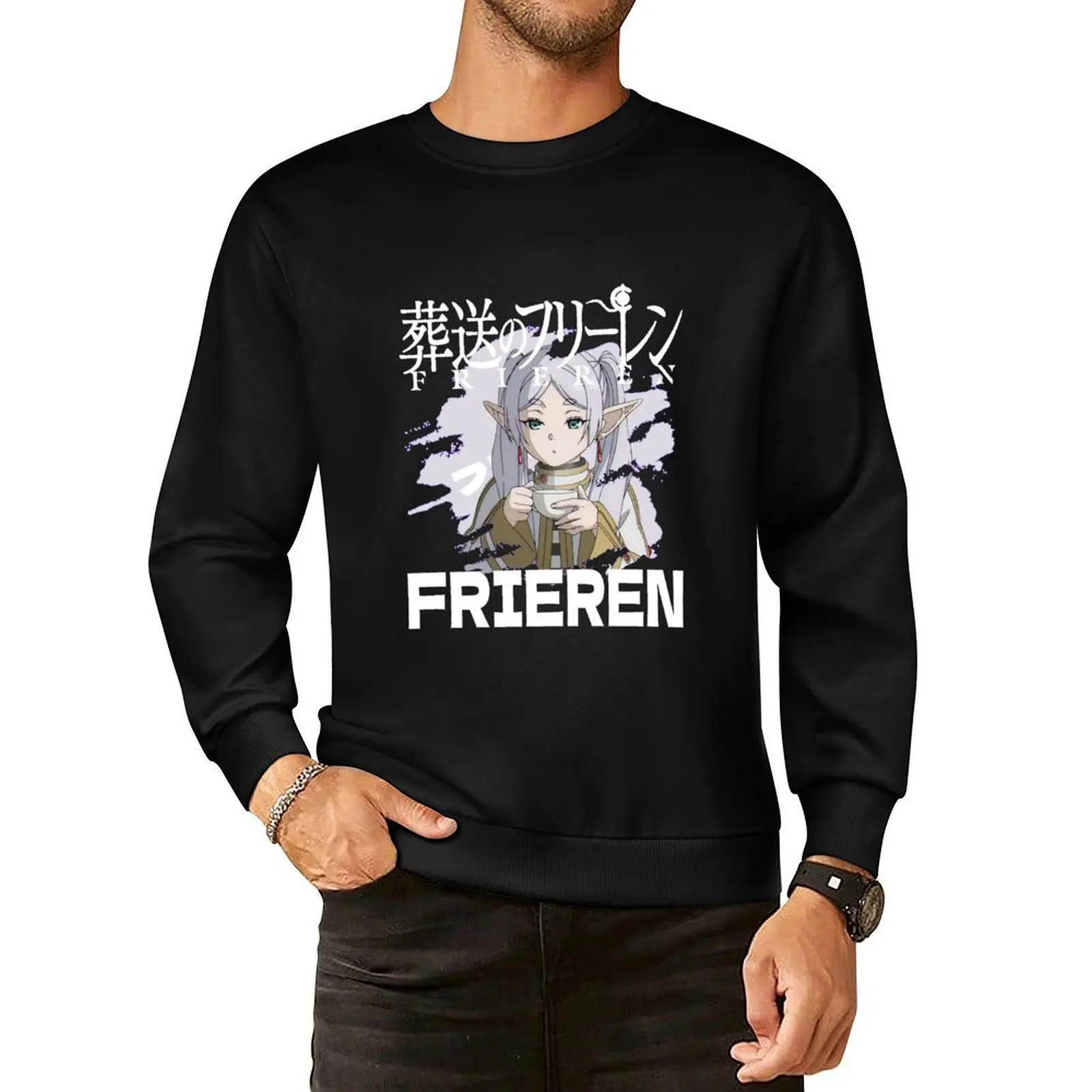 Frieren: Beyond Journey's End, Sousou no Frieren012 Pullover Hoodie men clothing tracksuit men sweatshirt male