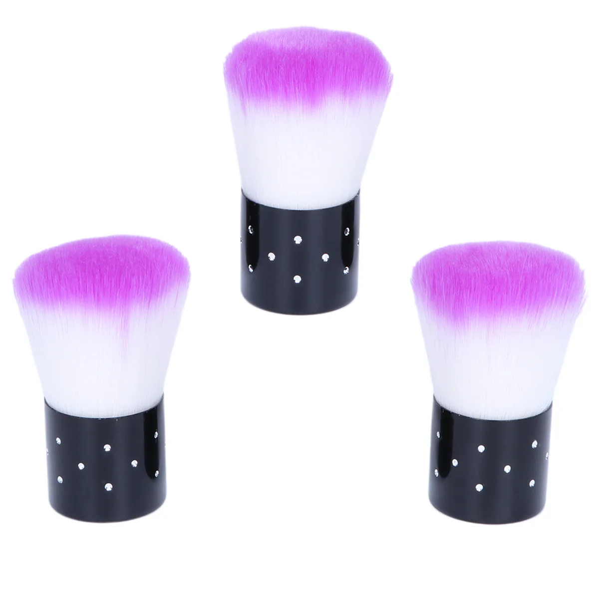 

3 PCS Nail Cleaning Brush Dusting for Nails Brushes Major Manicure up Cleanup Soft