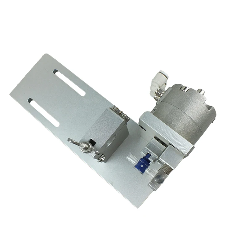 Metal Fixed Bracket Integrated Adjustable Dynamic Cylinder Two-Way Switch Valve Rotating Valve Seat Fixture