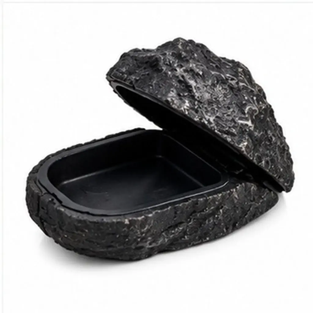 Waterproof Simulated Stone Key Box Holder Realistic Stone Key Hider Outdoor Spare Rock Fake Yard