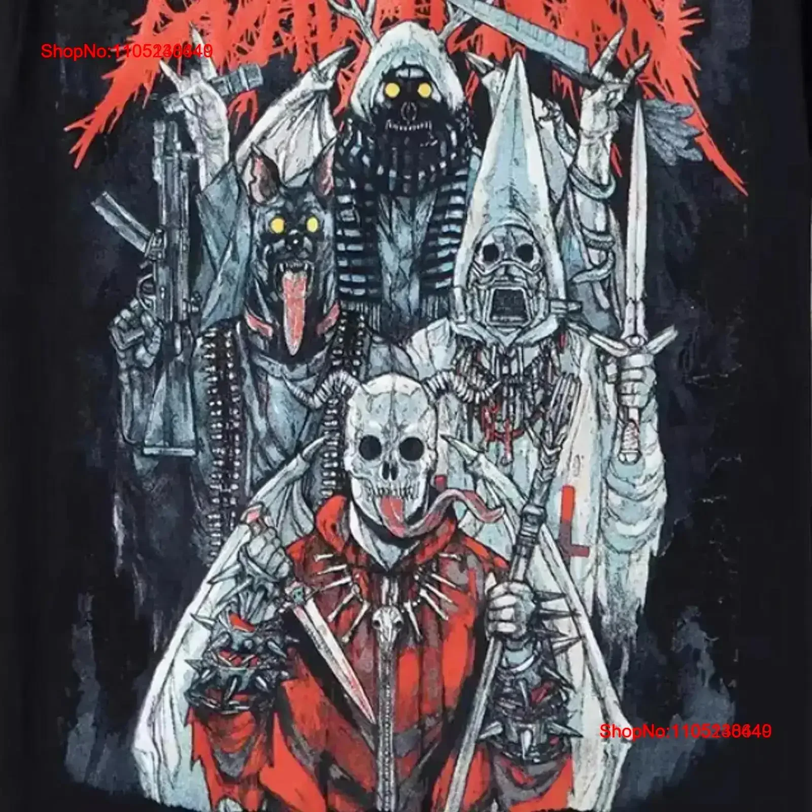 Dorohedoro Devils Manga T Shirt vintage Washed Slightly Stretched Casual Versatile Soft Top For Everyday Wear streetwear