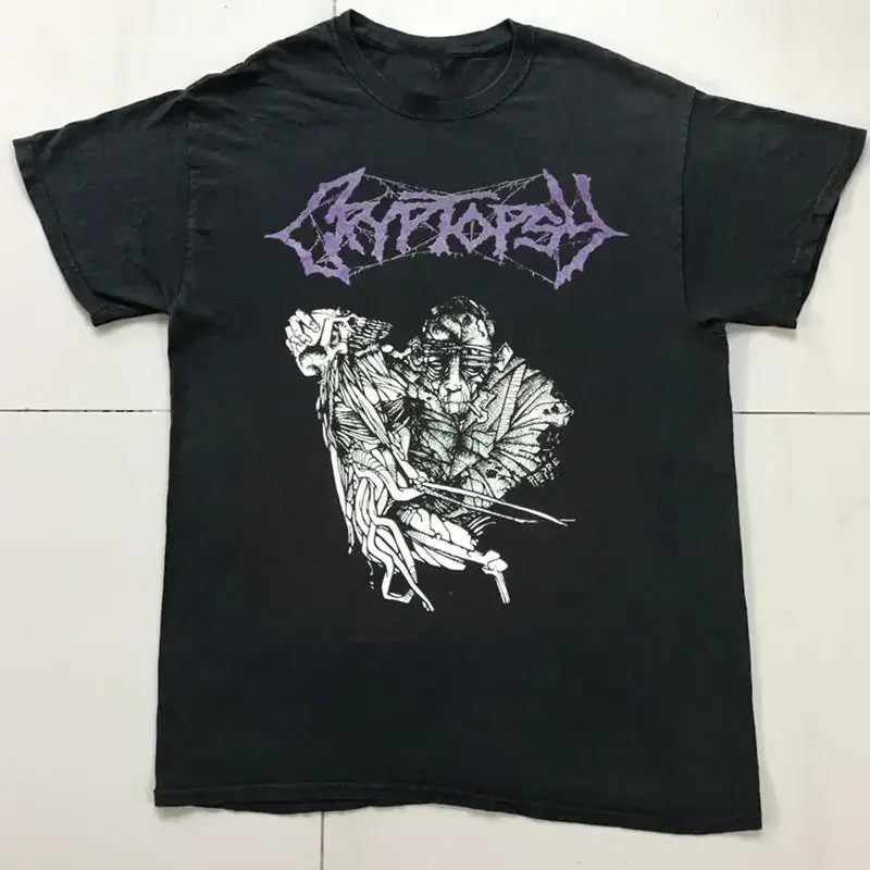 New Rare Cryptopsy 1992 T Shirt Family Christmas S 5XL 1CM181