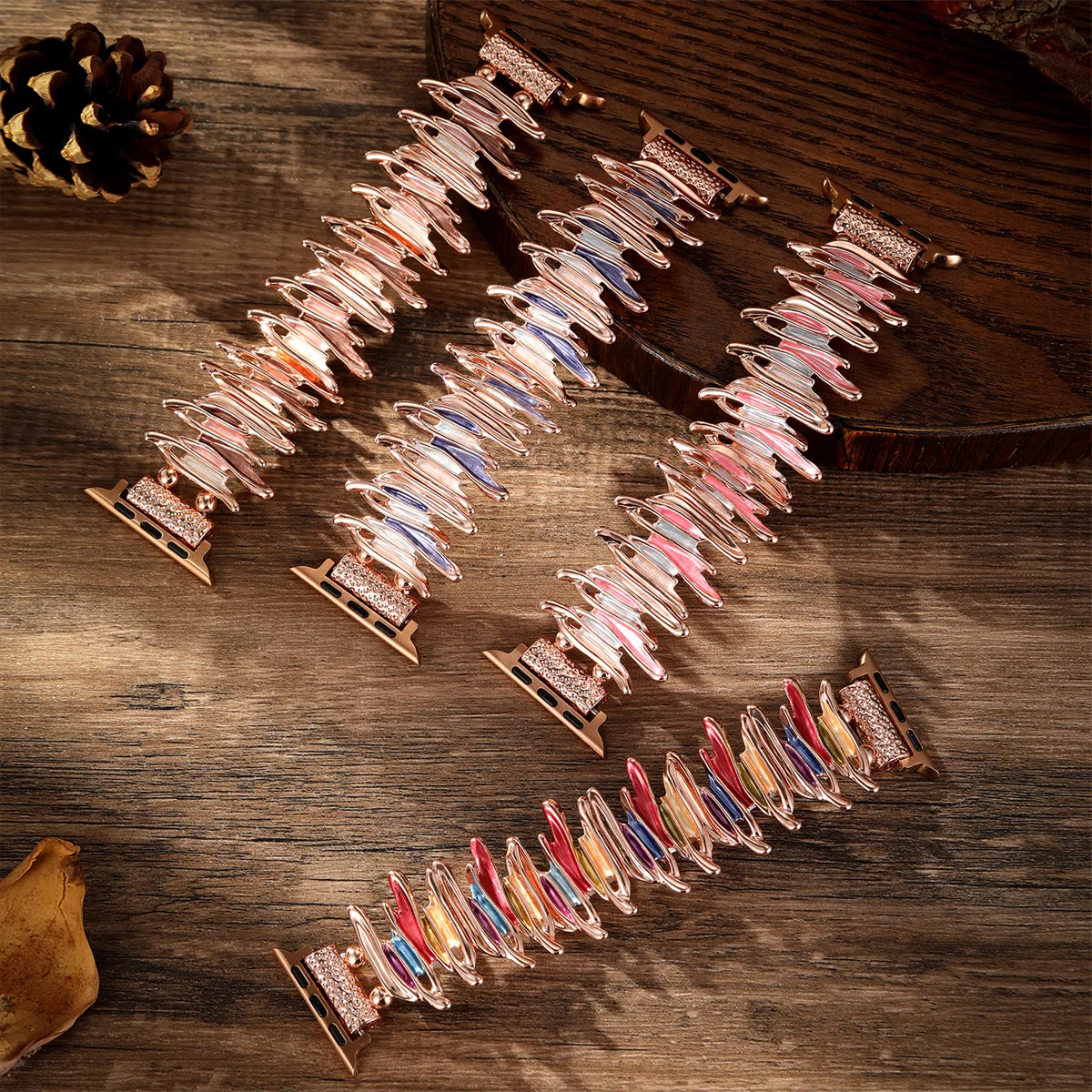 

Ремешок для часов Apple Watch 42/44/45/46/49 мм 38/40/41 мм, металлический модный ремешок для часов серии Ultra2 серии 10/9/8/7/6/5/4/3