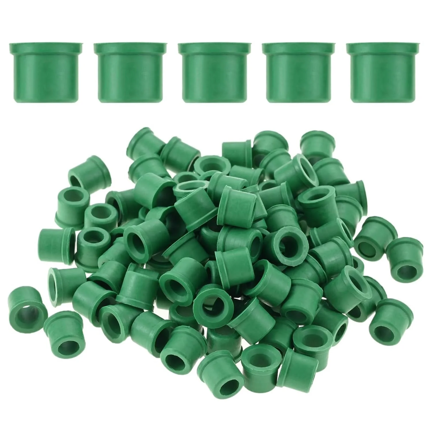 100PCS Green 1/4