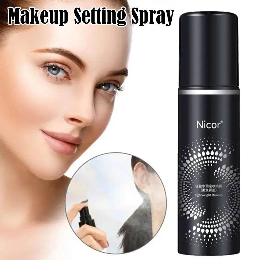 Makeup Setting Spray Moisturizing Lotion Hydrate Oil Control Long-lasting Make Up Natural Matte Refreshing Quick Fixer Cosmetics