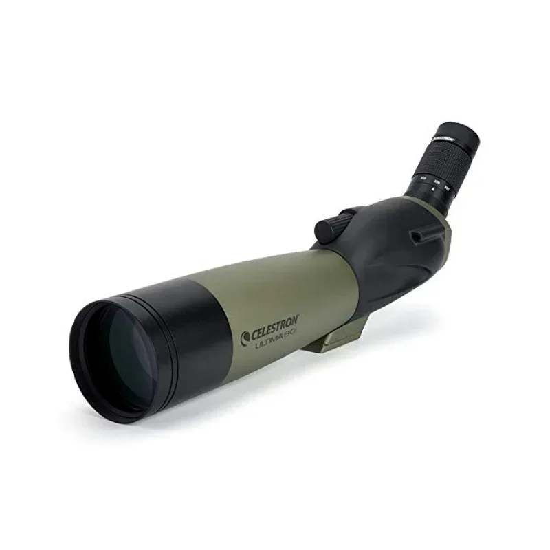 

Celestron Professional Ultima 80Mm High Powerful Spotting Scope 20-60X Bak4 Optical Waterproof Zoom Monocular Telescope