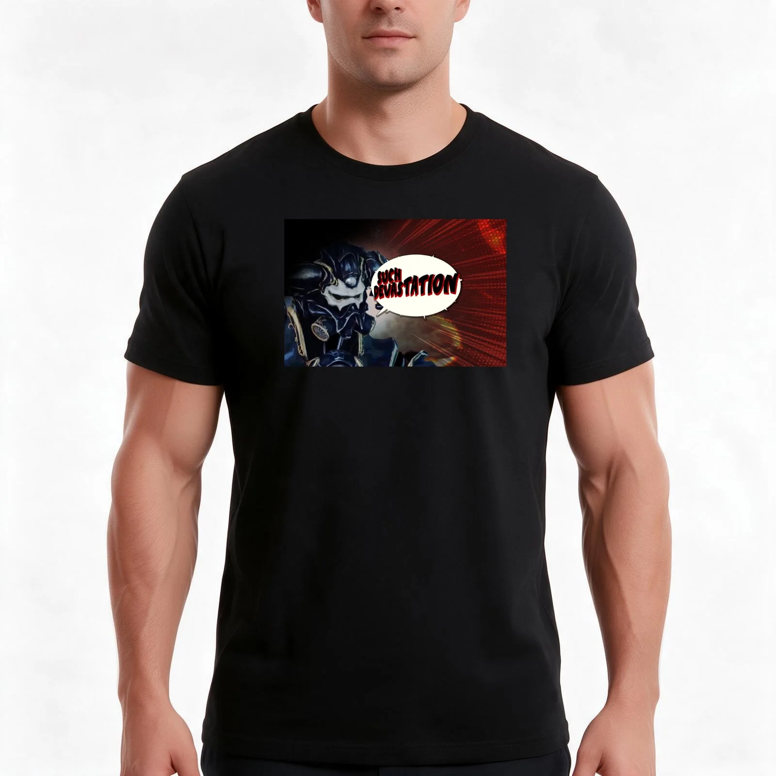 Such Devastation T-Shirt Summer Casual Cotton Tee Oversized Streetwear Tops Vintage Graphic Print Loose Fit Short Sleeve