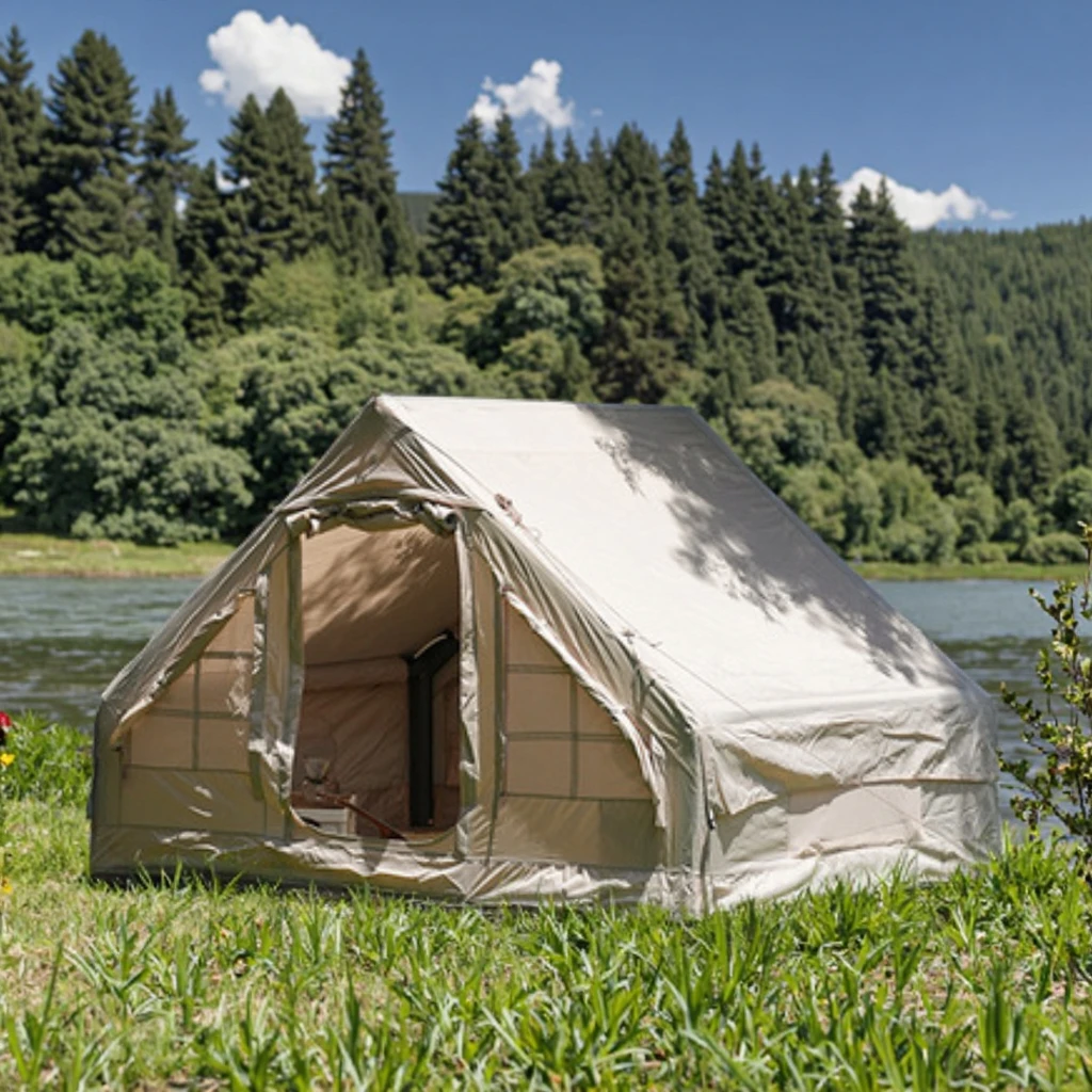 

Air Tent Inflatable Camping Glamping Outdoor Hiking Waterproof Inflatable Tent