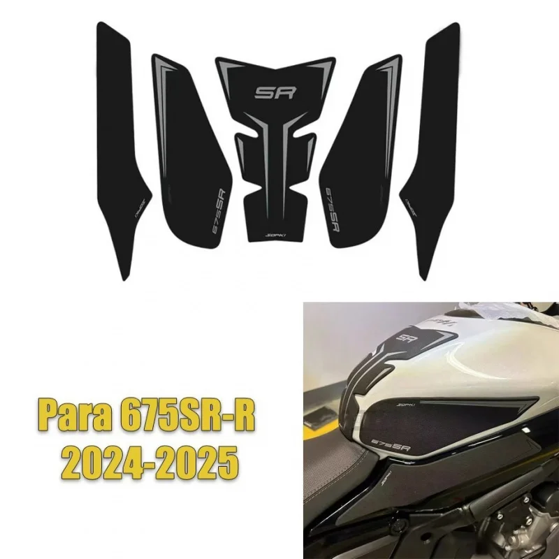 Motorcycle Sticker Kit For CFMOTO 675SR-R 675 SR 2024-2025, Non-Slip Fuel Tank Protector