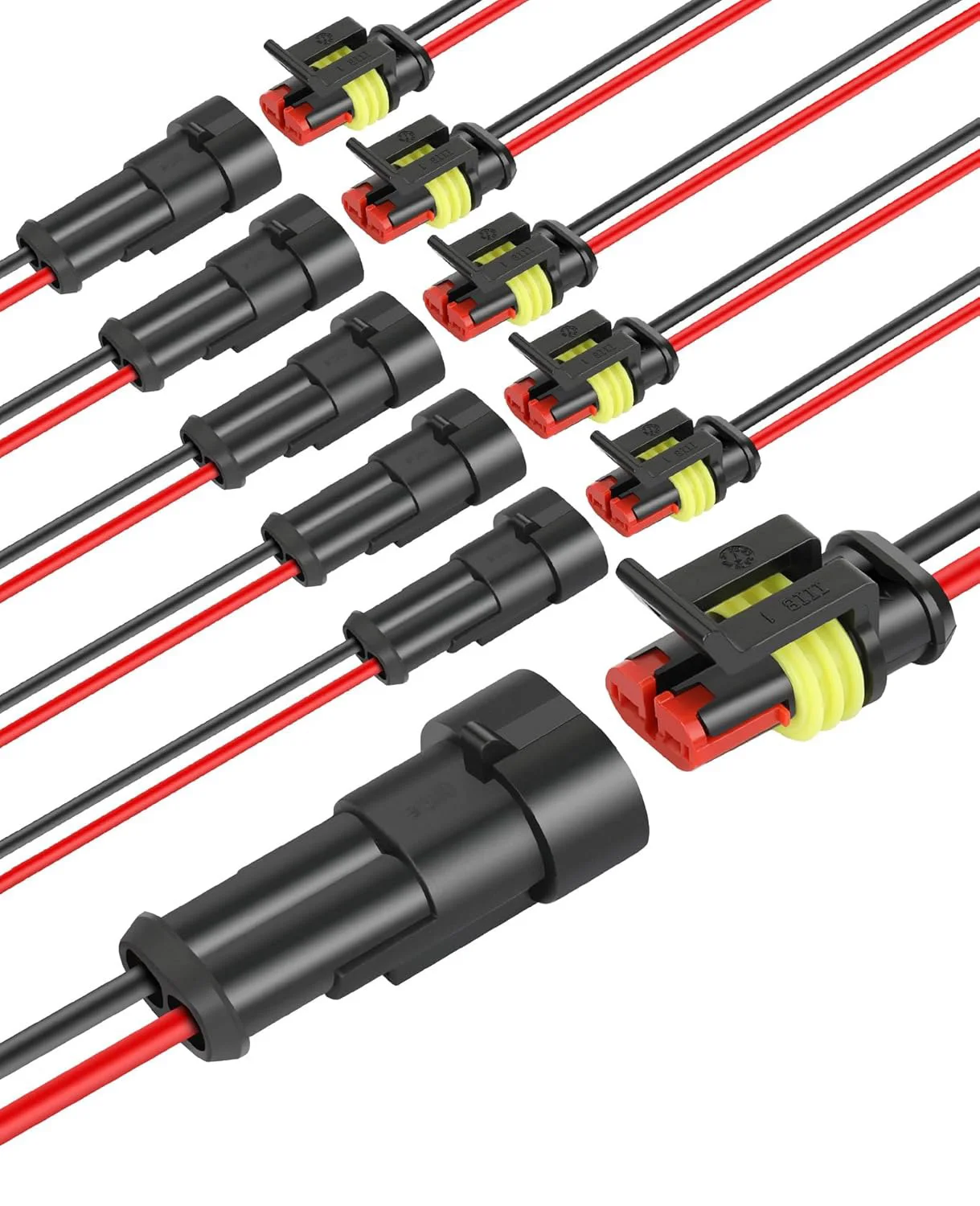 5Pcs 2 Pin Connecto…