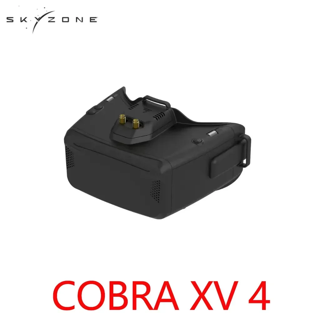 AvaCoreSKYZONE Cobra X V4 FPV Goggles, 1280x720 HD Display, 5.8G 48CH Receiver With Head Tracker, DVR & HDMI IN For RC Drone