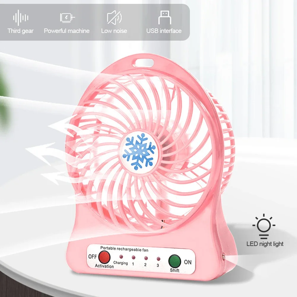 

Mini Portable Pocket Handheld Fan Silent USB Rechargeable Cool Air Travel Cooler Cooling Mini Battery Fans home appliance