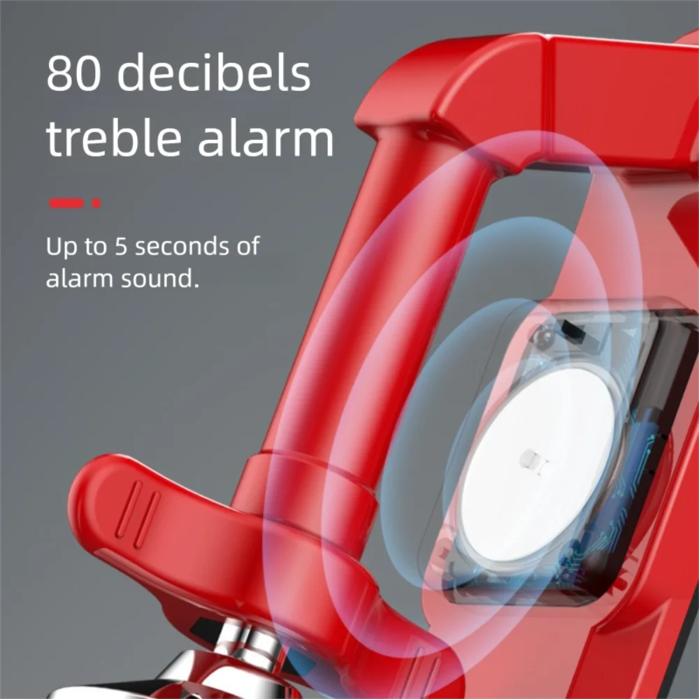

Adjustable Alarm Door Stopper Personal Protection Anti Theft Door Lock Brace Security Device Detachable Non-Slip Door Jammer