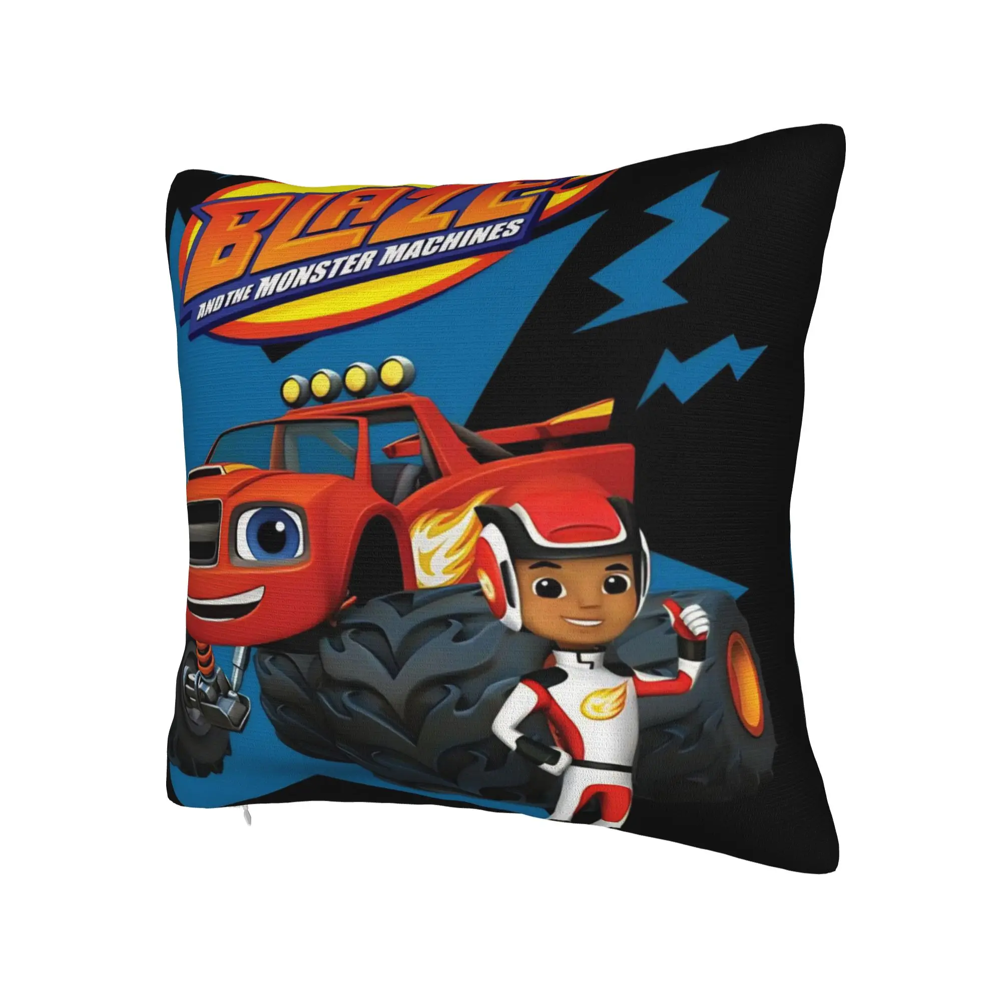 Blaze and the Monster Machines Pillow Cover Merchandise Printing Cushion Cover Decoration  Pillow Case Cover Home Multiple Sizes