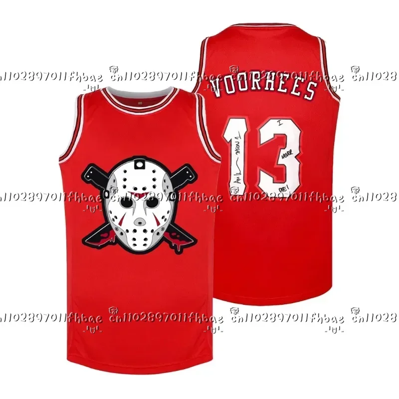 فورهيس # 13 تصميم كرة السلة للرجال جيرسي الخامس الرقبة الرجعية تنفس جولة الرقبة أكمام التدريب الرياضي موحدة الملابس الرياضية
