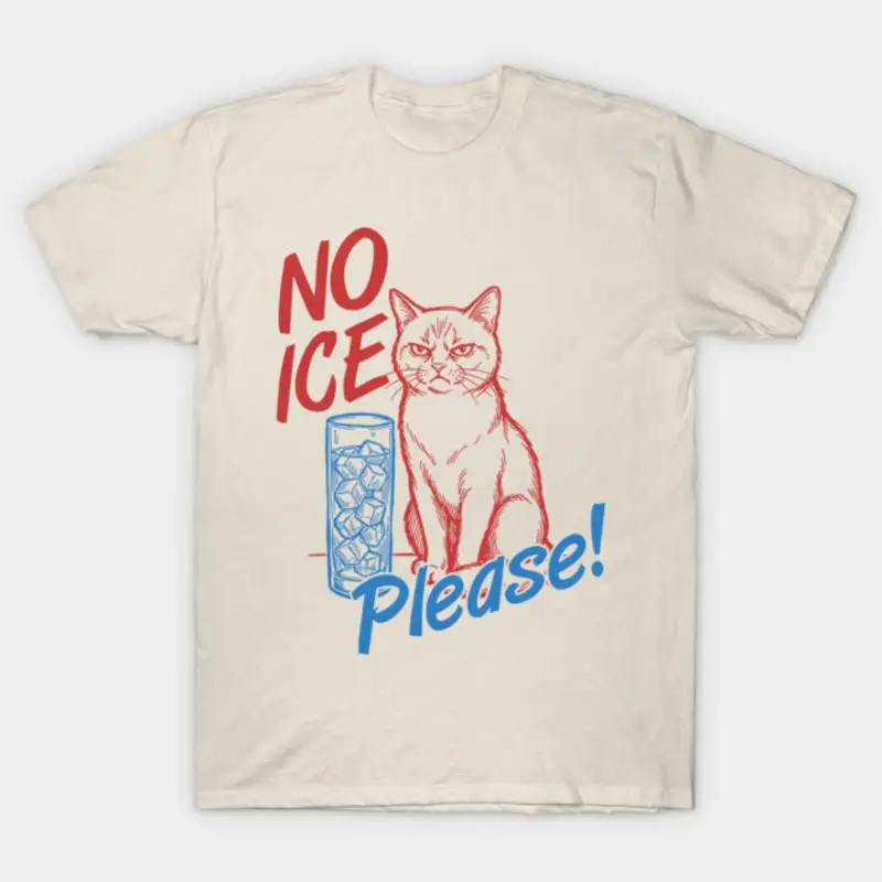 No Ice Please Anti-Ice Protest T-Shirt