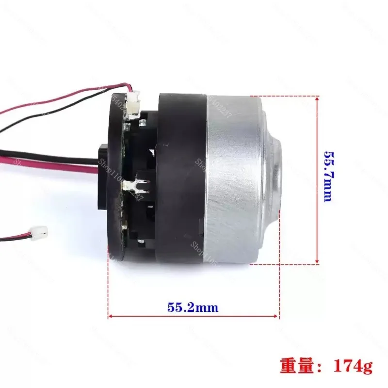 28V DC High Speed Brushless Vacuum Motor, CE Certified Turbine Fan Strong Suction for Home Appliance Design