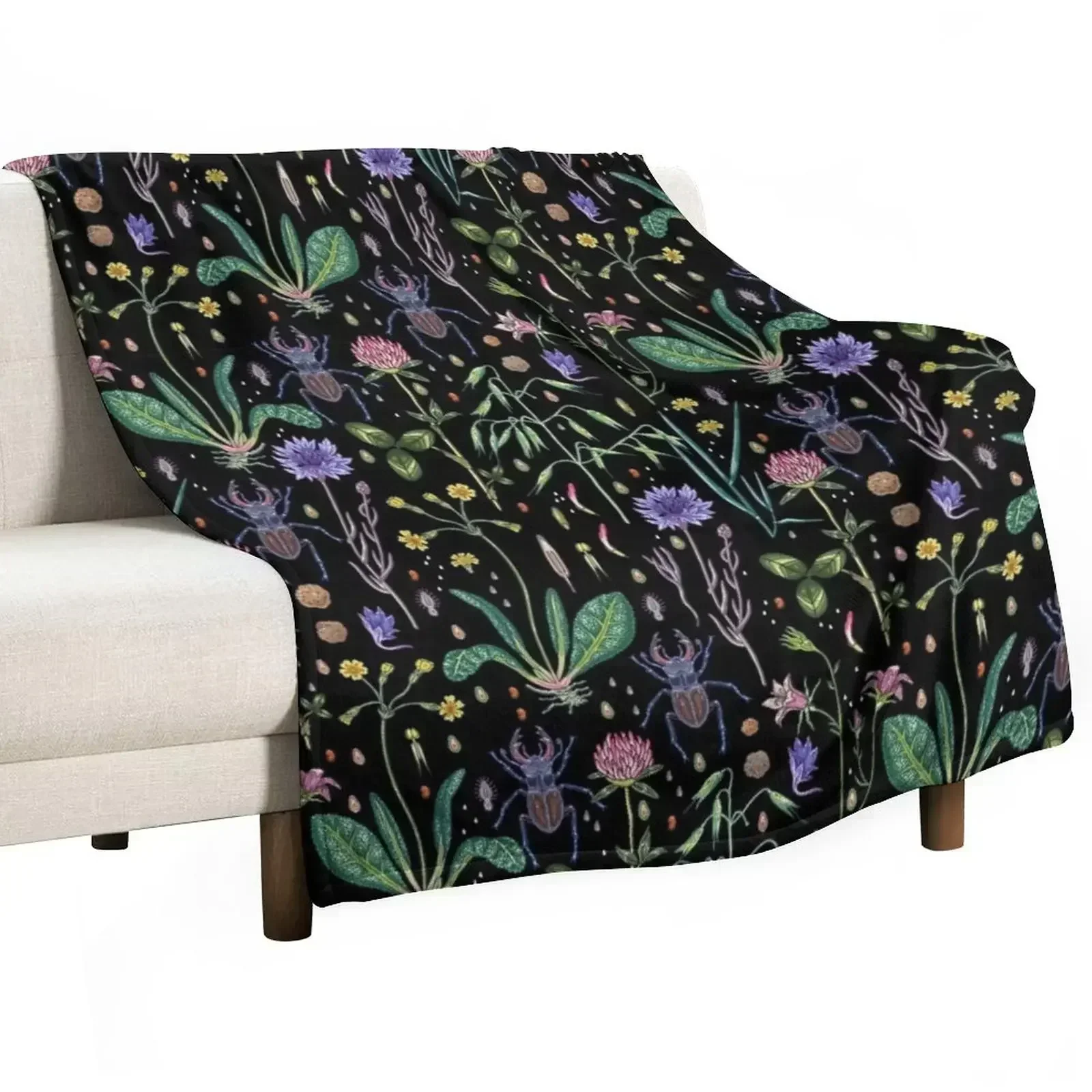 Midsummer Night's Dream Throw Blanket Luxury Thicken Hairy Baby bed plaid Decorative Sofa Stuffeds Blankets