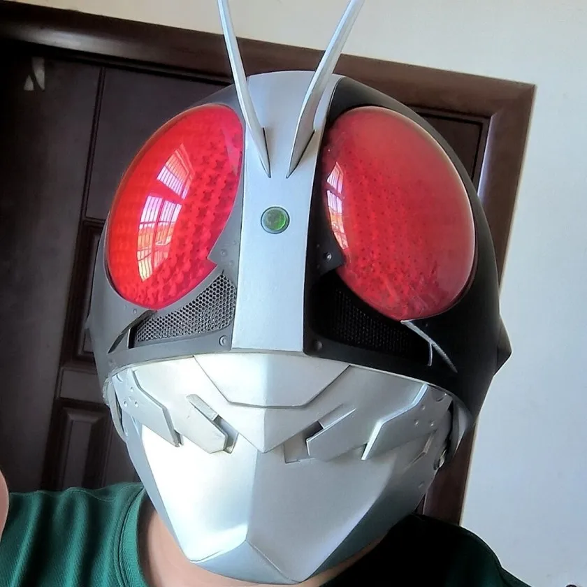 

Оригинальный Shin Kamen Rider, косплей, светодиодная маска, шлем для взрослых мужчин, маски для ролевых игр на Хэллоуин, маскарадная маска, реквизит, игрушка в подарок
