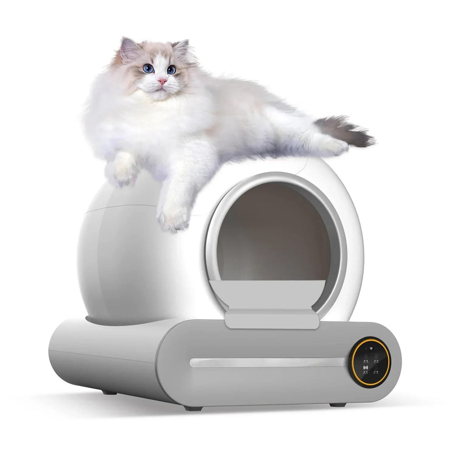 Automatic Cat Box Smart App Control Self Cleaning Littter Boxes Cat Sandbox Electronic Pet Toilet Cat Supplies