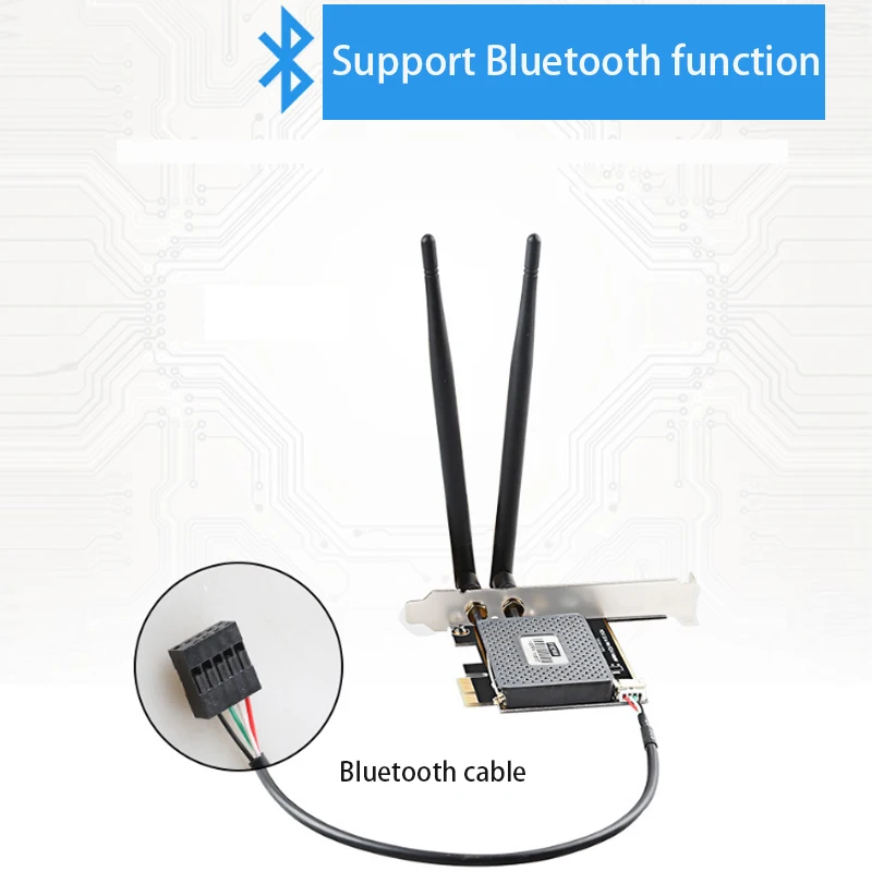 PCI-E 확장 카드, 미니 PCIE to PCIE 라이저 카드, 노트북 무선 네트워크 카드 어댑터, 확장기 PCIe 변환기, 블루투스 지지대