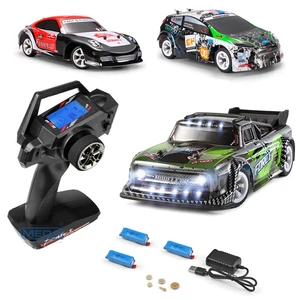 Wltoys K989 K969 284131 Tingkatkan Versi LCD 4WD 1/28 RC Balap Kecepatan Tinggi Nyamuk 2.4 G Hz Mobil Drift Reli RTR Off-Road 6 reli penjualan terbaik rc - №