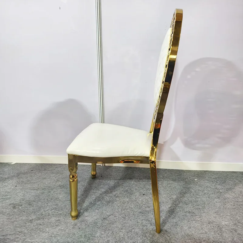 Dining Chairs Metal Restaurant, Backrest Chairs, Hotel Wedding Chairs Banquet Weddings, Stool High Backrest
