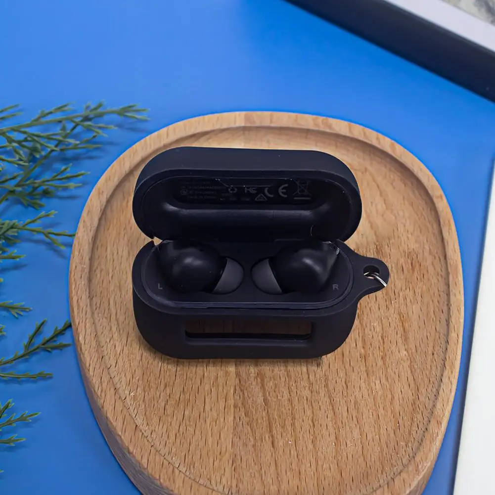 For TOZO NC3 2024 Earbuds Case Luxury Earphone Case Shockproof Cover For TOZO NC3 Soft Silicone Shell Accessories With Keyc Z5A3