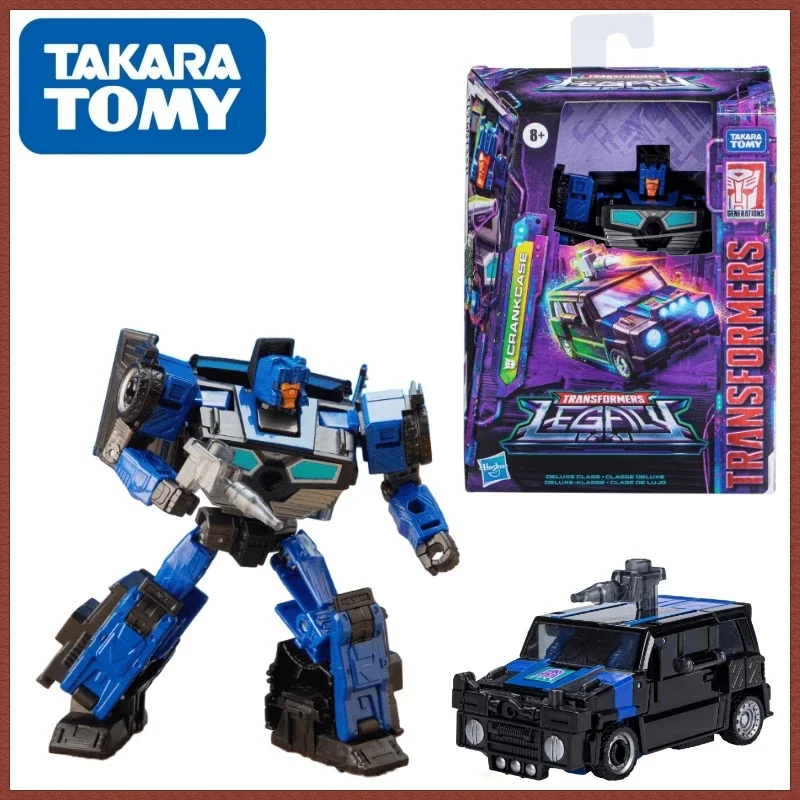 In Stock Takara Tomy Transformers G Series Legend D Class Blue Chariot/Crankcase  Action Figures Robot Models Birthday Gifts