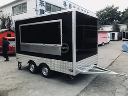 Concession Street Mobile Food Trailer Fully Catering Equipment Cart For Sale Ice Cream Fast Food Truck