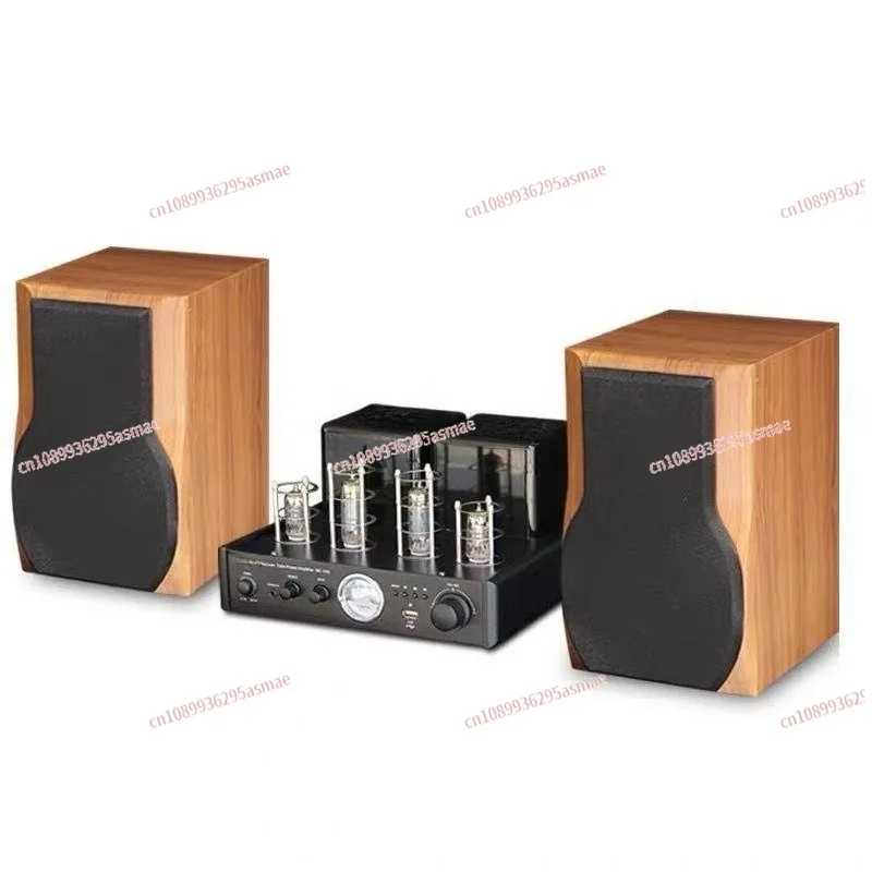 

Hi-Fi Tube Amplifier Audio Combo 6.5 Inch 2.0 Channel Desktop Bookshelf Speaker Set