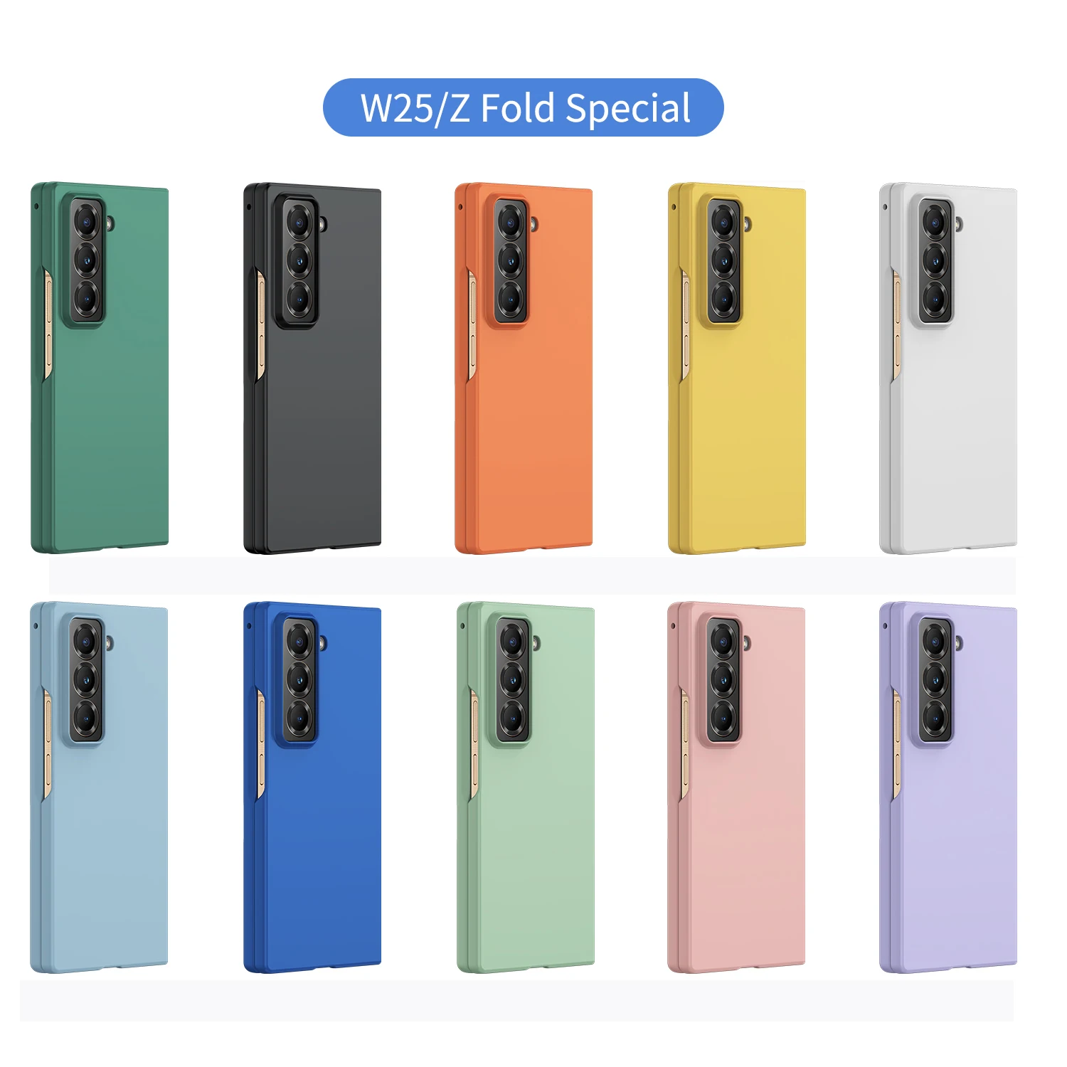 For Galaxy W25 SM-W9025 Frosted Hard Skin Case,Matting Series Hard PC Case For Samsung Galaxy Z fold SE Specail