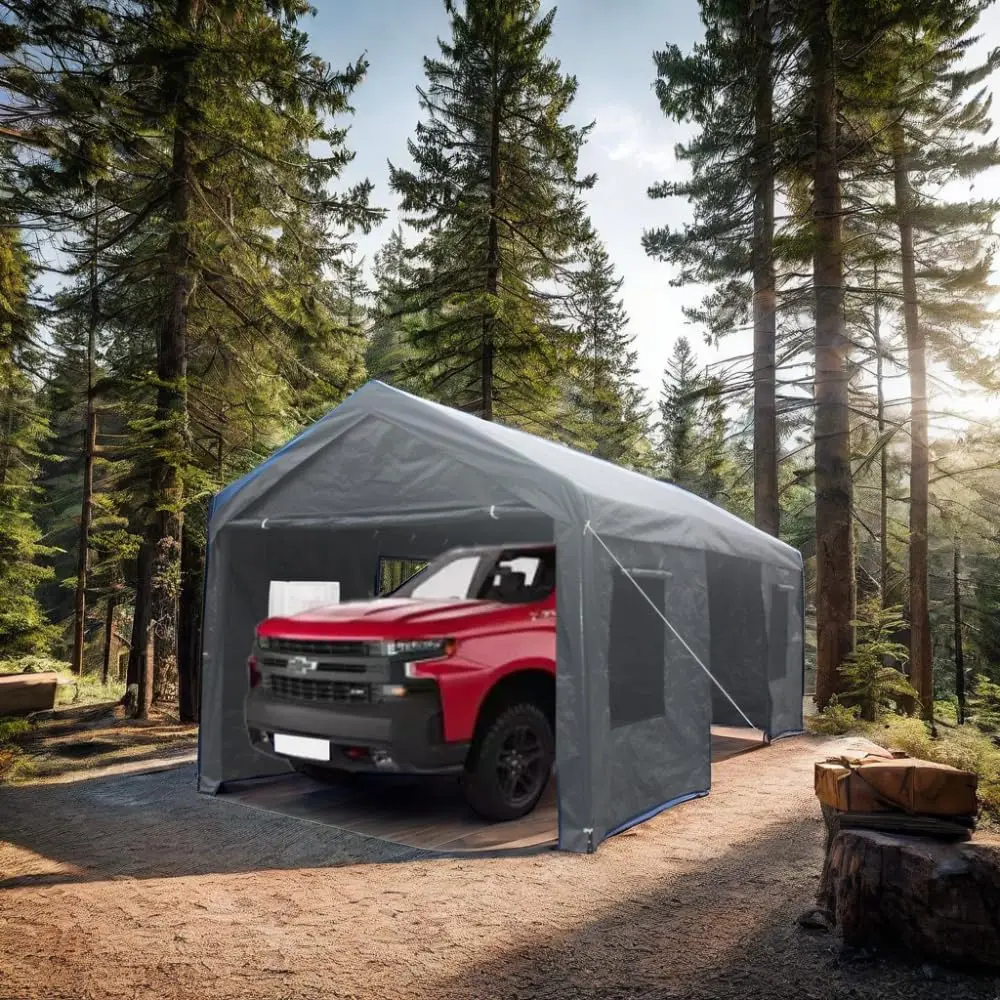 10x20 ft Heavy Duty Outdoor Gazebo Canopy Shelter Carport, Customized