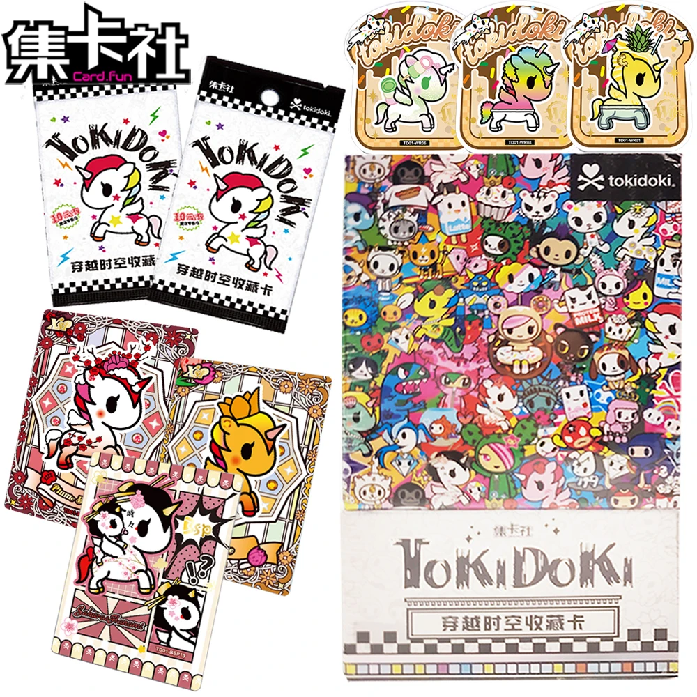 

Cardfun Original Tokidoki Collection Cards Multi Series Cute Cartoon Character Creative Festival Cards Doujin Toys and Hobbies