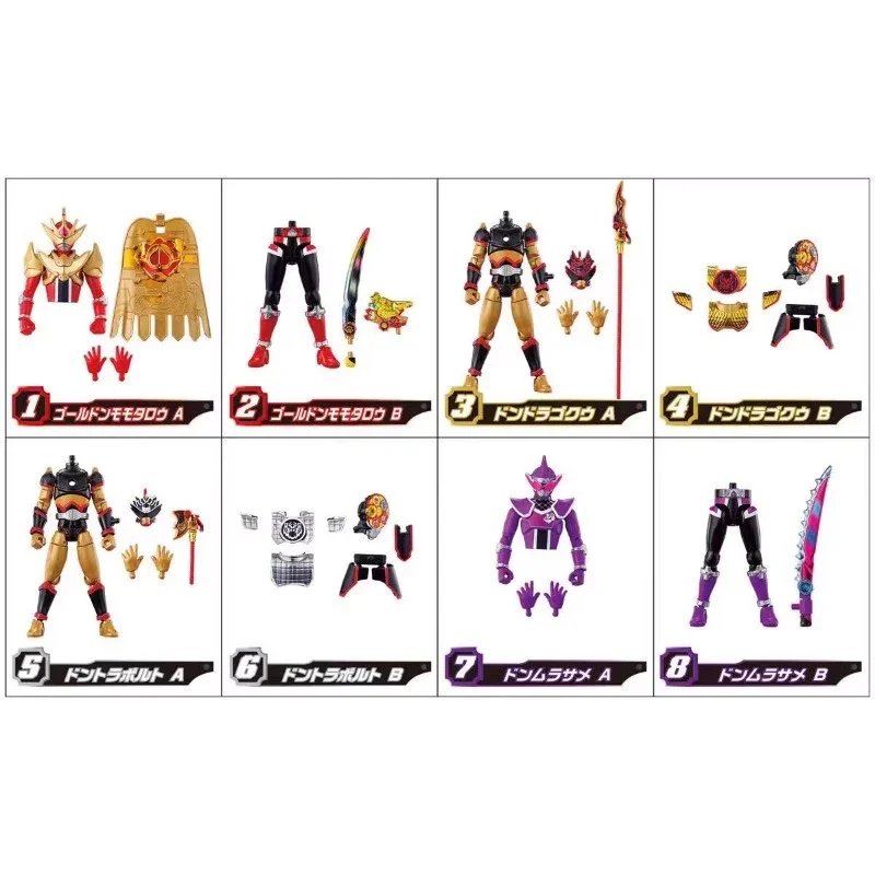 BANDAI Avataro Sentai Donbrothers Active Joint Children's Day Gifts Collect Ornaments Keepsake Kawaii Cute Figure Model Toys